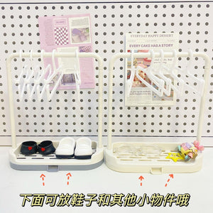 Clothes Storage Rack & Hanger Hanger & Display Stand - Labubu Closet