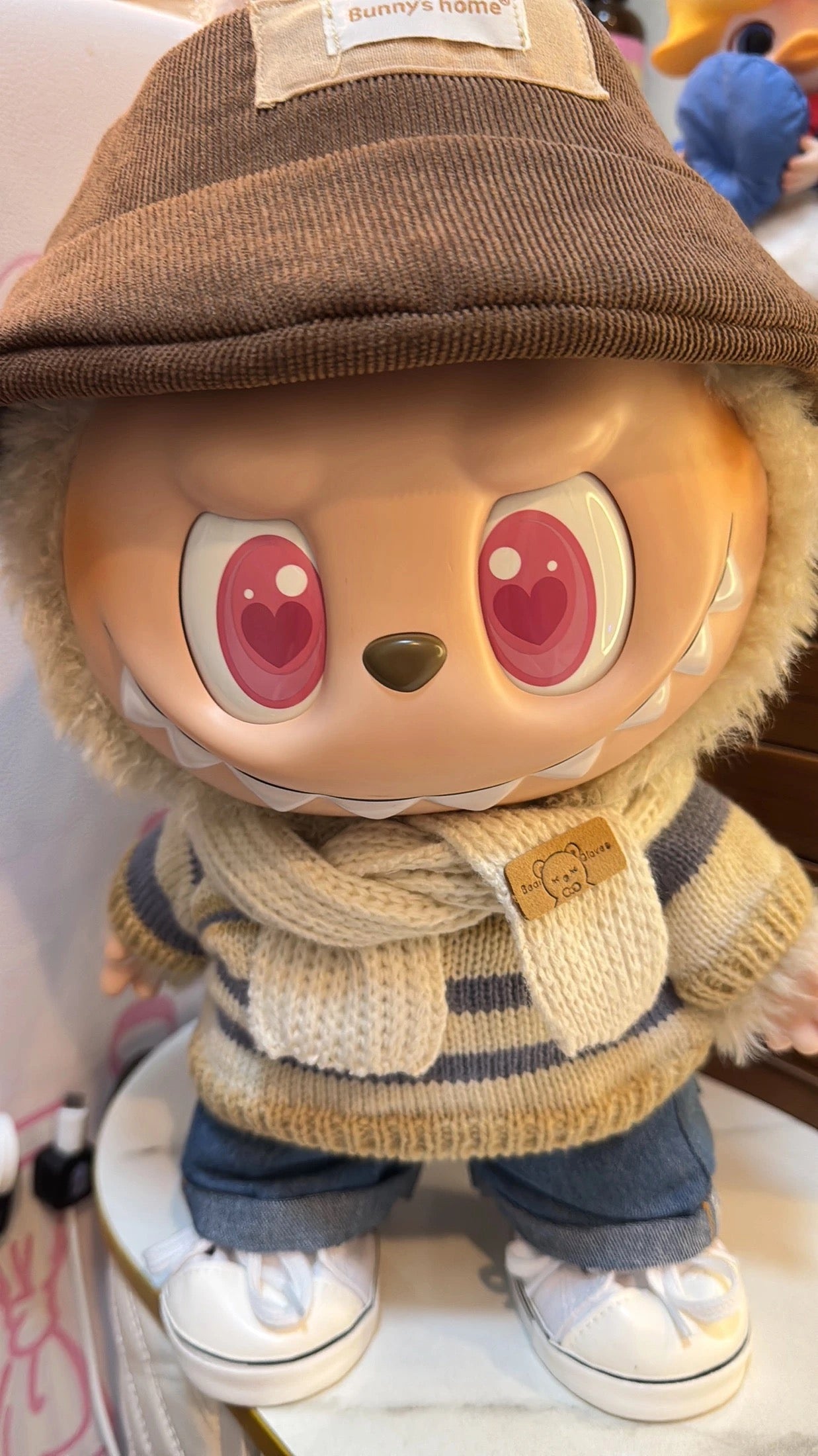 Alt ImageLabubu Easter Egg Apron | Waterproof Coating + 3D Pocket Design | Parent-child Craft Activity Outfit